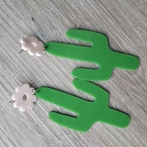 Cactus Flower Earrings